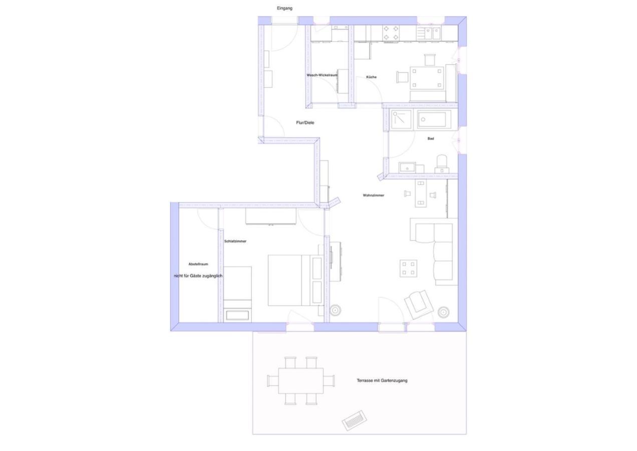 Ferienwohnung Biosphaerenblick Münsingen Exteriér fotografie