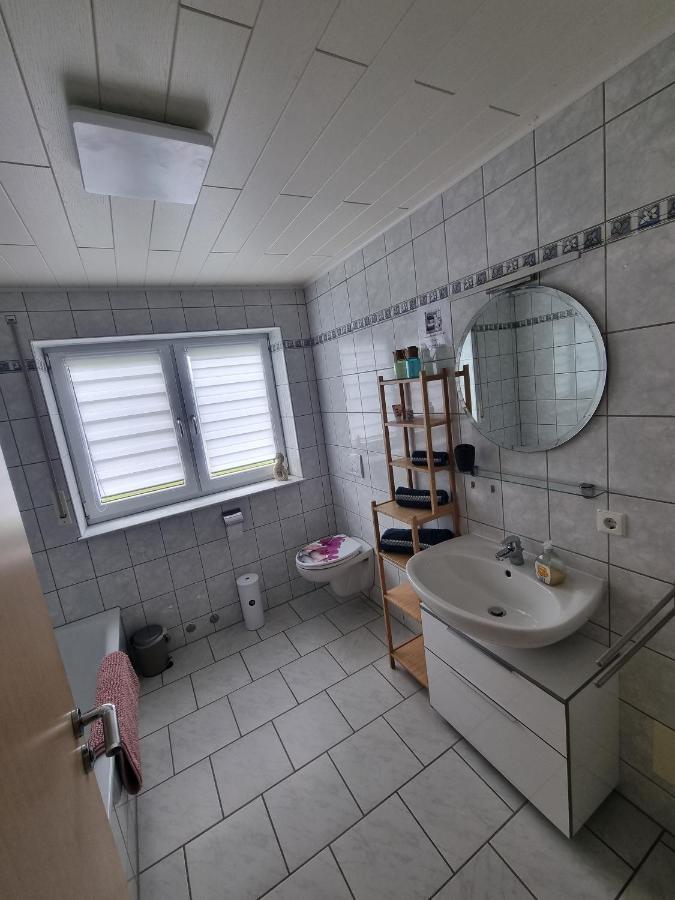 Ferienwohnung Biosphaerenblick Münsingen Exteriér fotografie