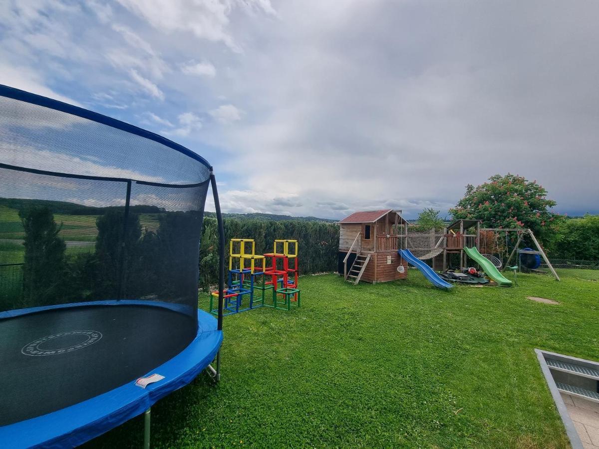 Ferienwohnung Biosphaerenblick Münsingen Exteriér fotografie